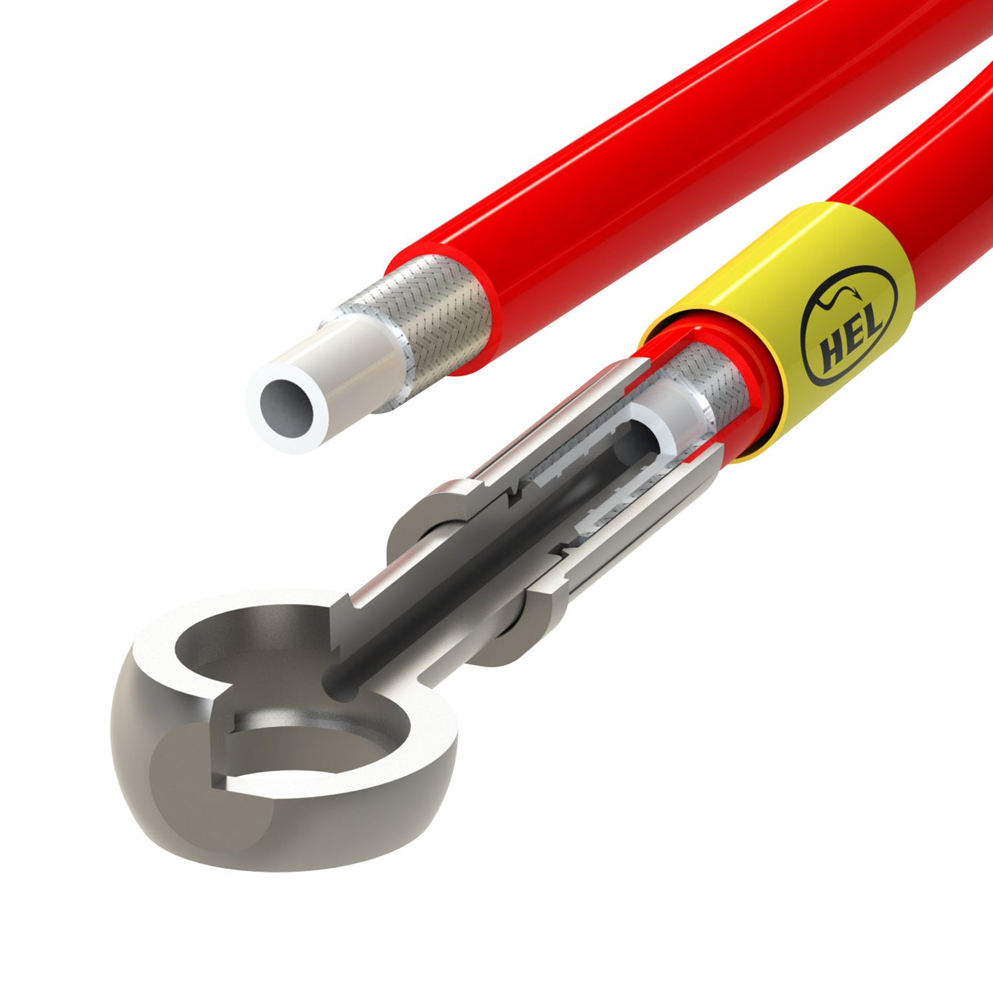 STAINLESS STEEL BRAIDED BRAKE LINE KIT - ALFA ROMEO 4C