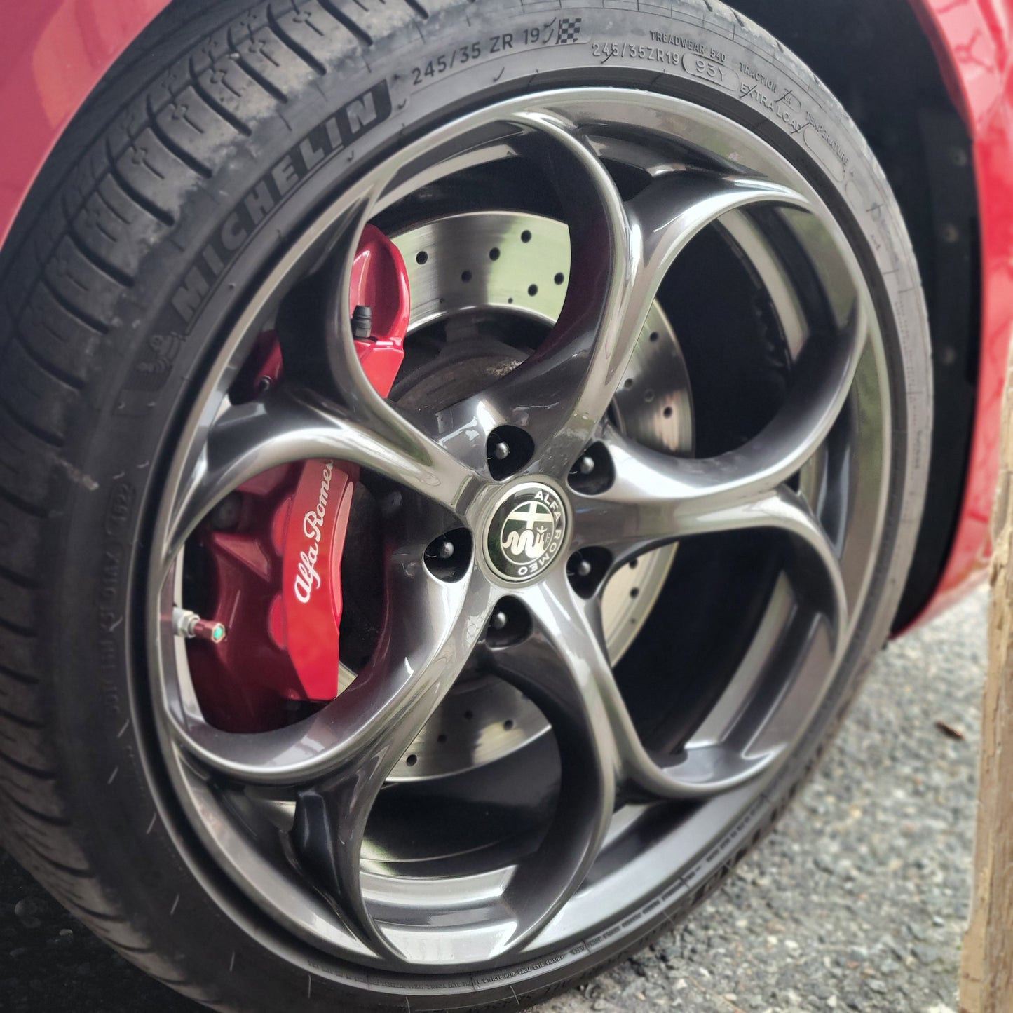 WHEEL STUD CONVERSION KIT - ALFA ROMEO GIULIA/STELVIO