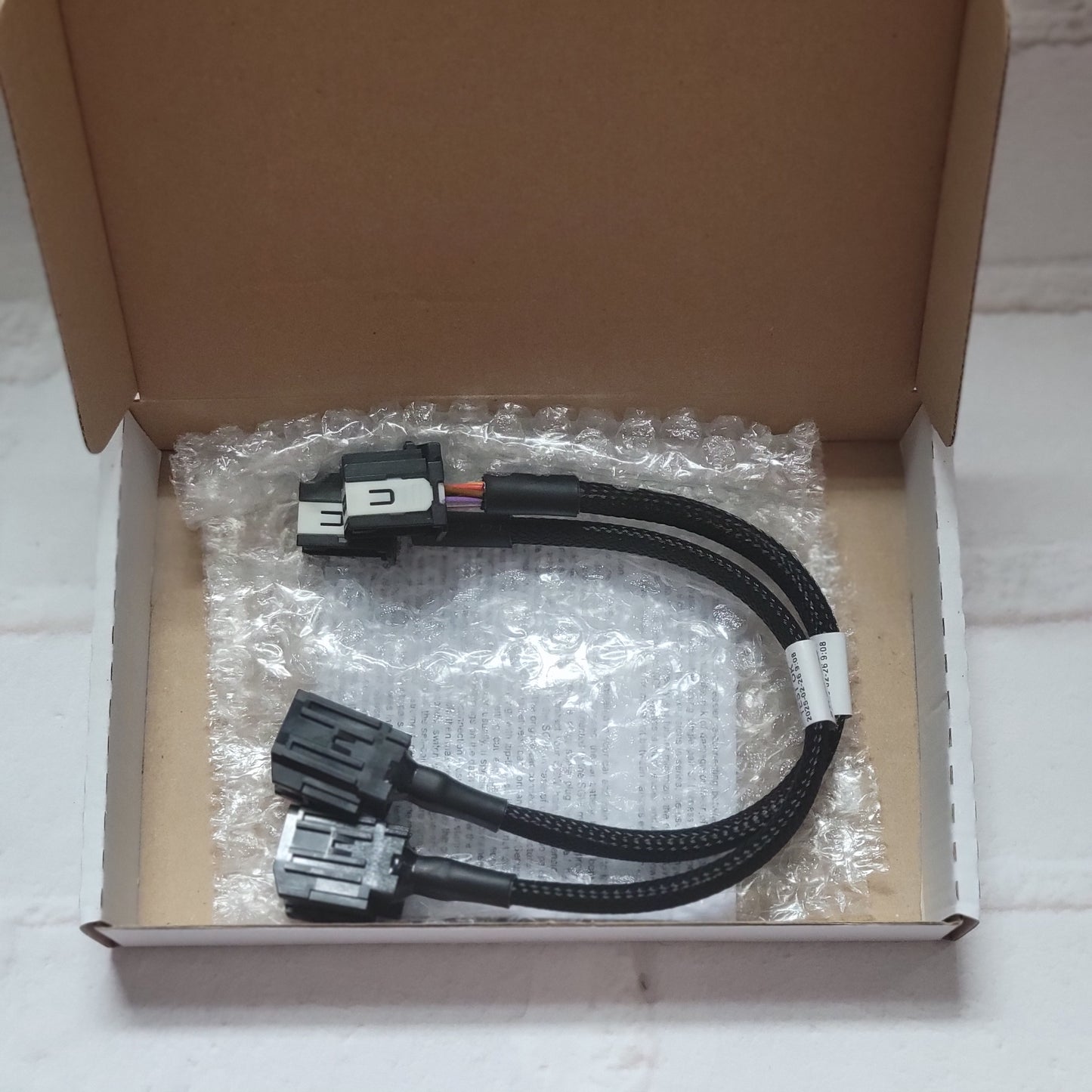 SECURITY GATEWAY HARNESS EXTENSIONS 25CM/10" BY STUFF4CAR FOR ALFA ROMEO GIULIA/STELVIO
