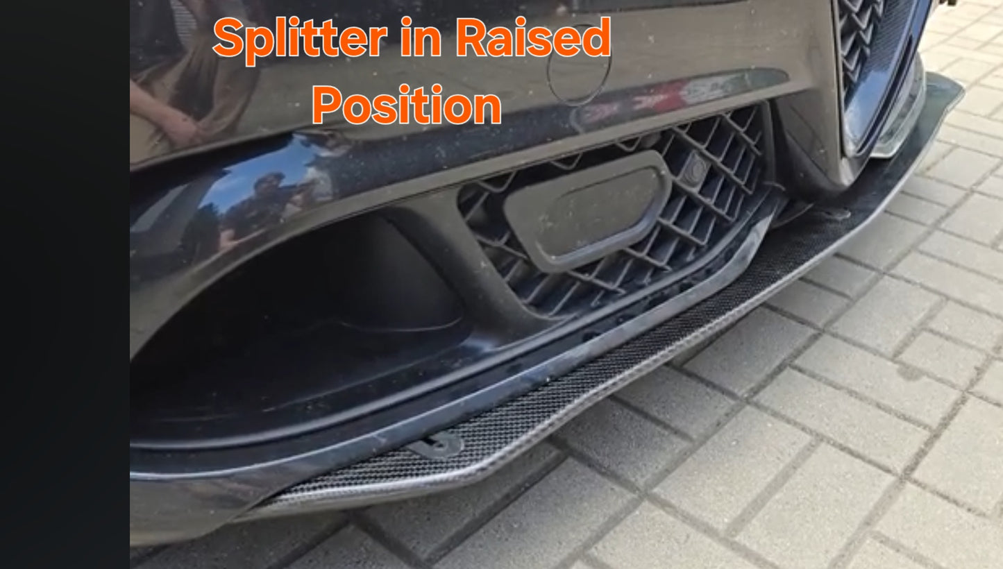 ALFA ROMEO GIULIA GTA/GTAm CARBON FIBER FRONT SPLITTER - HIGH QUALITY ONE TO ONE DIMENSIONS TO OEM