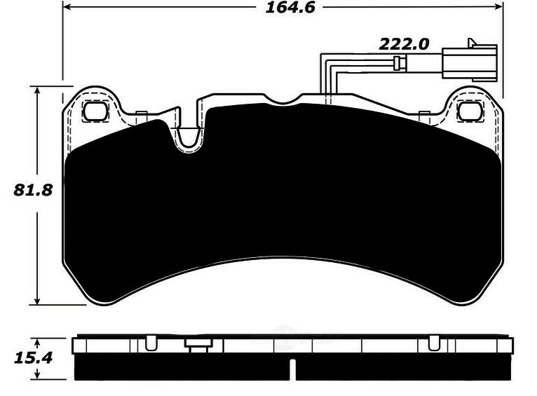 ALFA ROMEO GIULIA/STELVIO (2.9L QV) - PORTERFIELD R4-S BRAKE PADS