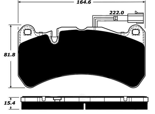 ALFA ROMEO GIULIA/STELVIO (2.9L QV) - PORTERFIELD R4-S BRAKE PADS