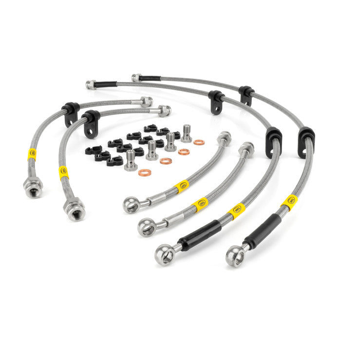 STAINLESS STEEL BRAIDED BRAKE LINE KIT - ALFA ROMEO GIULIA