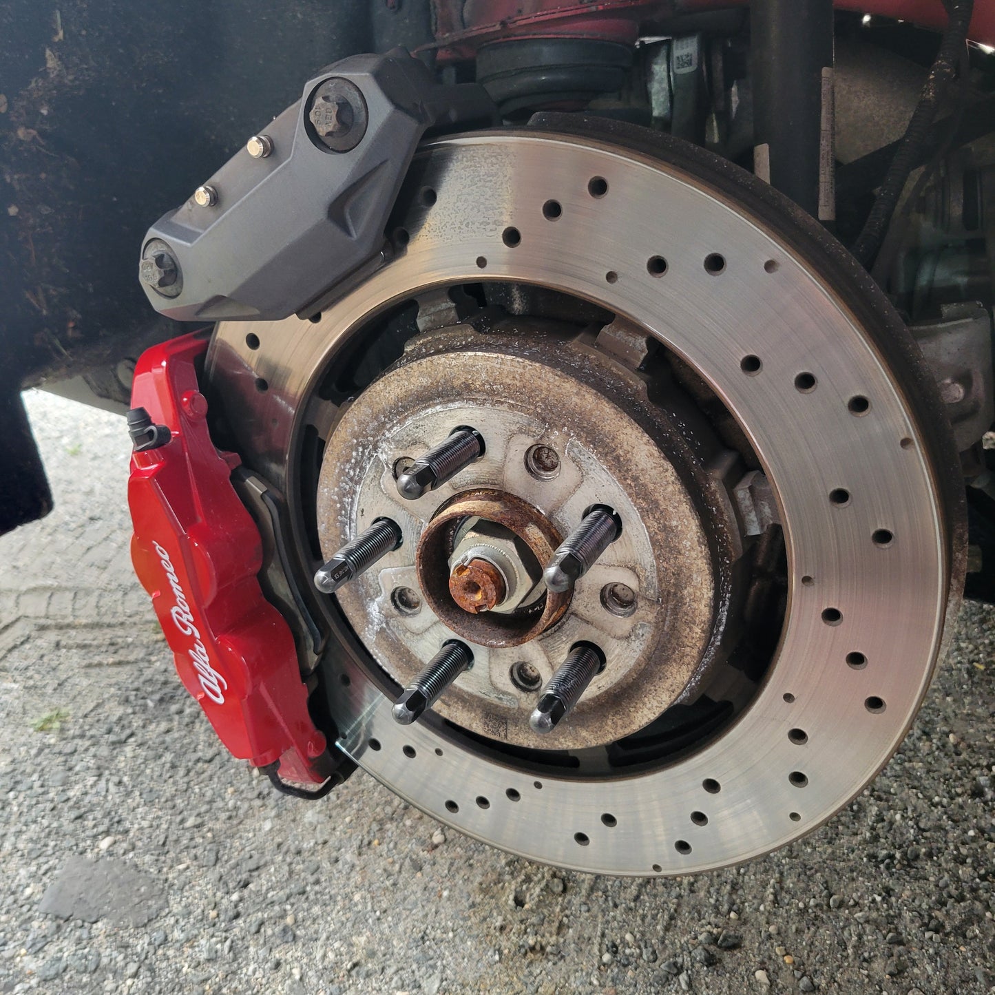 WHEEL STUD CONVERSION KIT - ALFA ROMEO GIULIA/STELVIO