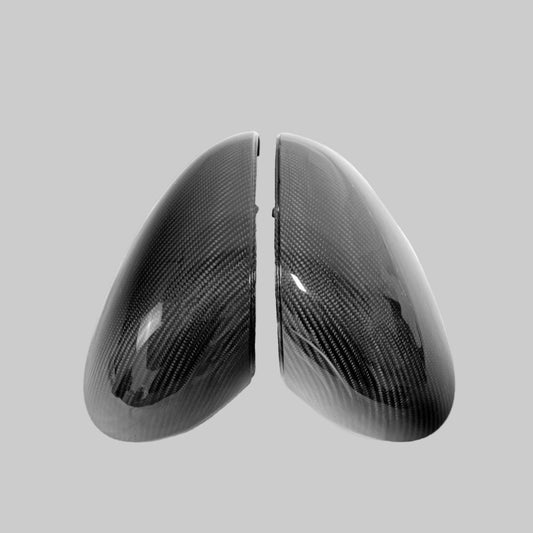 CARBON FIBER MIRROR CAPS - ALFA ROMEO GIULIA (OE MOUNTING CLIPS)