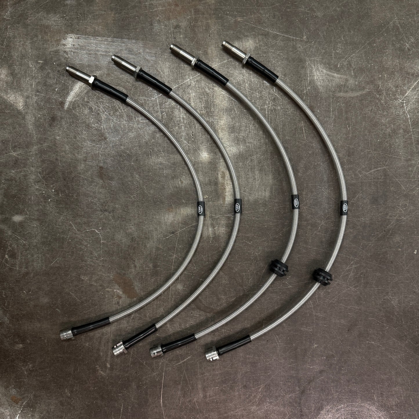 STAINLESS STEEL BRAIDED BRAKE LINE KIT - ALFA ROMEO GIULIA