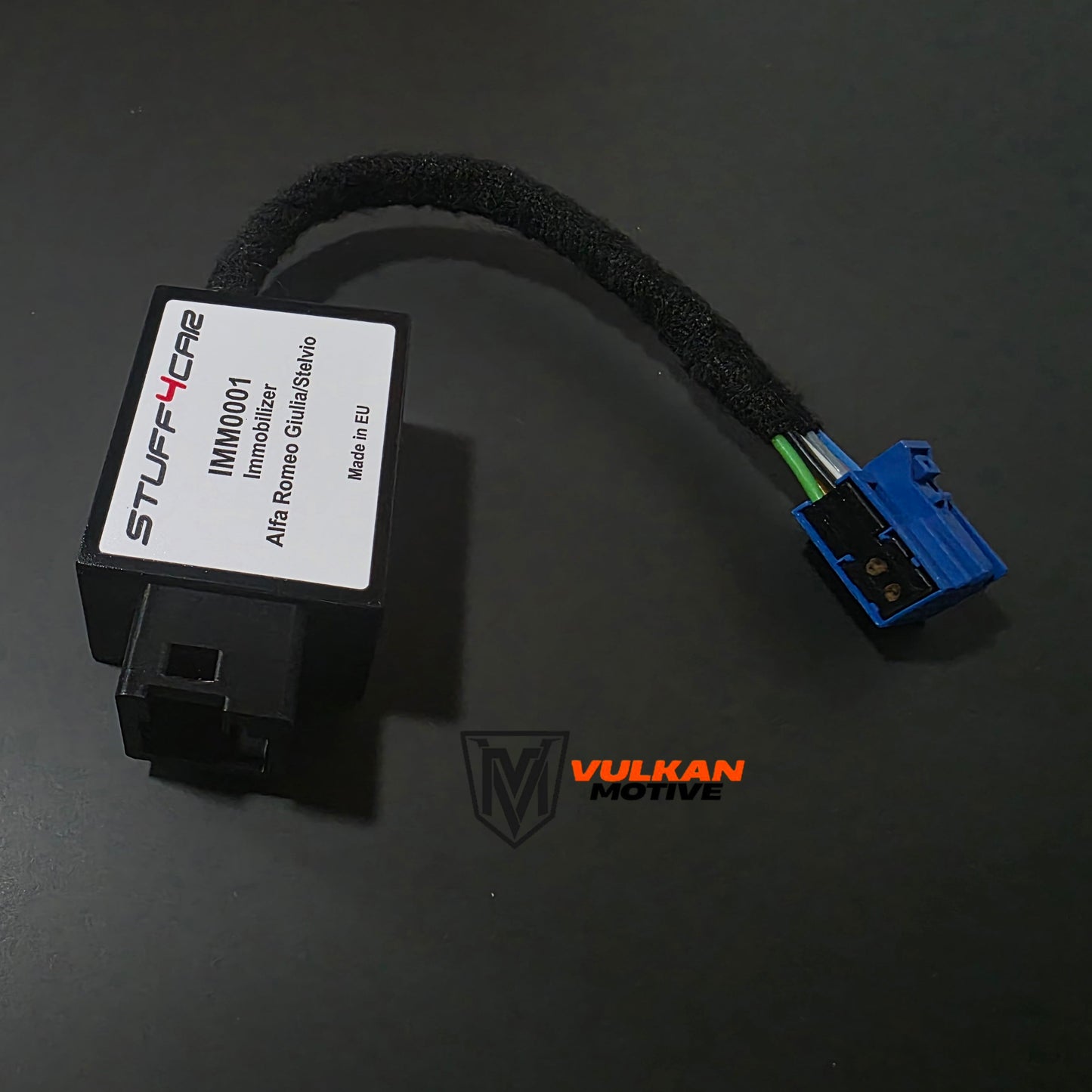 ANTI-THEFT IMMOBILIZER WITH ALARM FUNCTIONS - ALFA ROMEO GIULIA/STELVIO