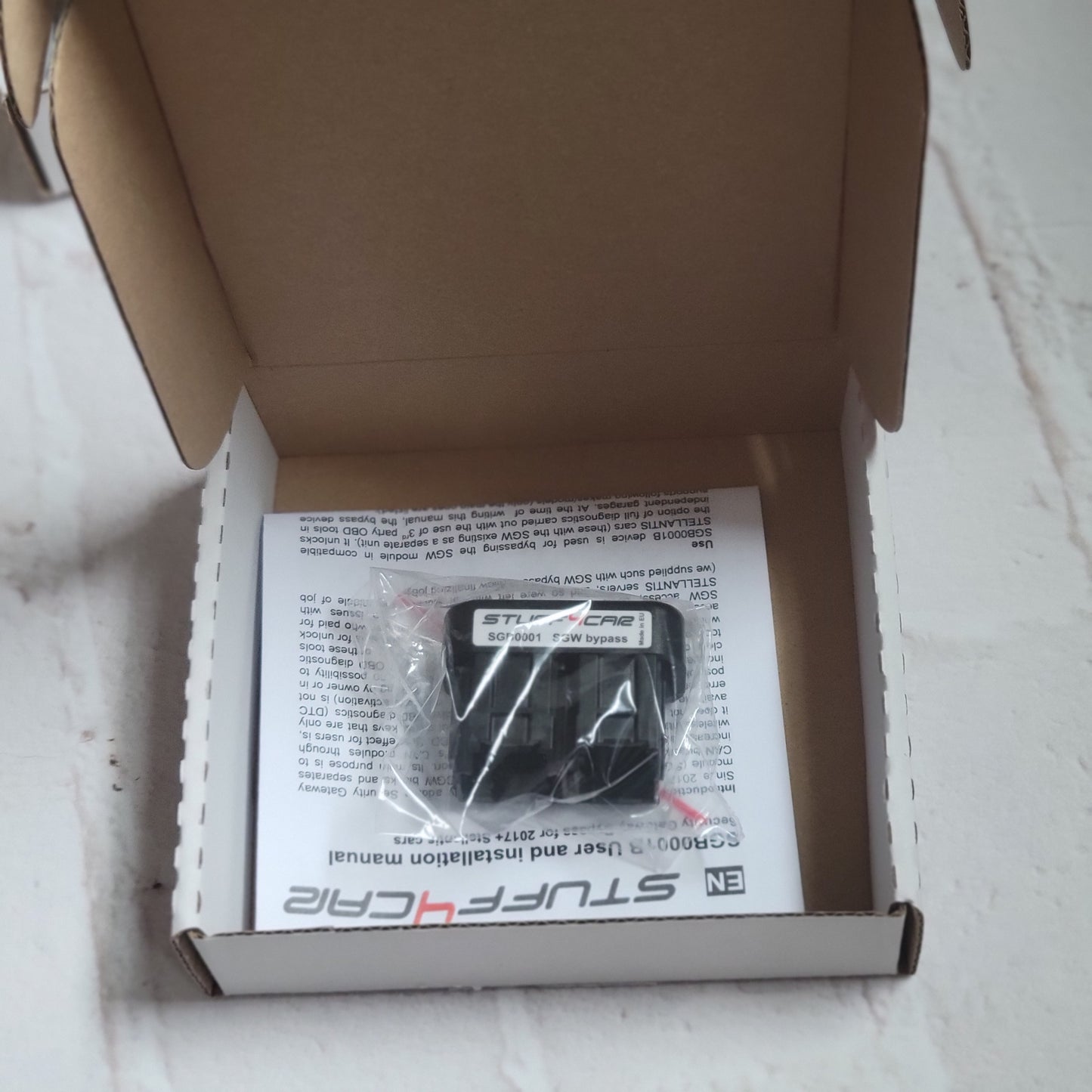 SGW BYPASS (SECURITY GATEWAY BYPASS FCA CARS) - ALFA ROMEO GIULIA & STELIVIO