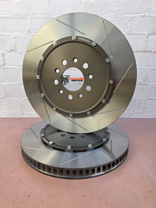 PARAGON 2-PIECE FLOATING STEEL ROTORS (FRONT PAIR) - GIULIA/STELVIO QV