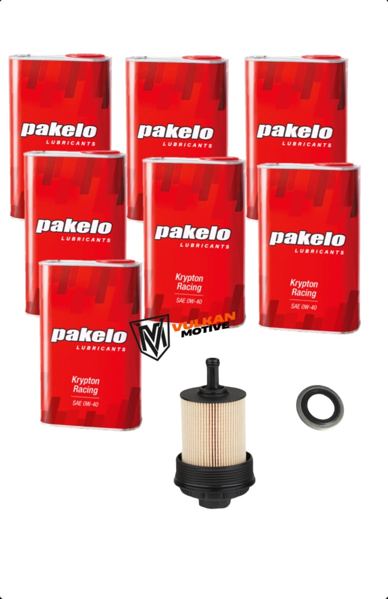 OIL CHANGE KIT 0W-40 - ALFA ROMEO GIULIA/STELVIO 2.9L QUADRIFOGLIO