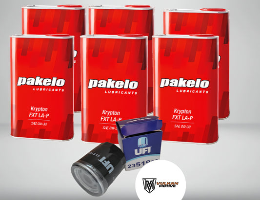PAKELO KRYPTON FXT LA-P 0W-30 ENGINE OIL SERVICE KIT - ALFA ROMEO GIULIA/STELVIO (2.0L)