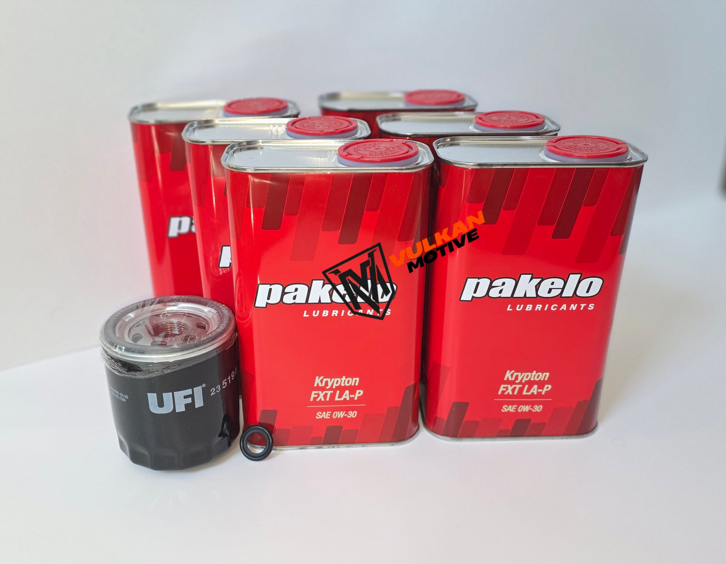 OIL CHANGE KIT - ALFA ROMEO GIULIA/STELVIO 2.0L; PAKELO 0W-30