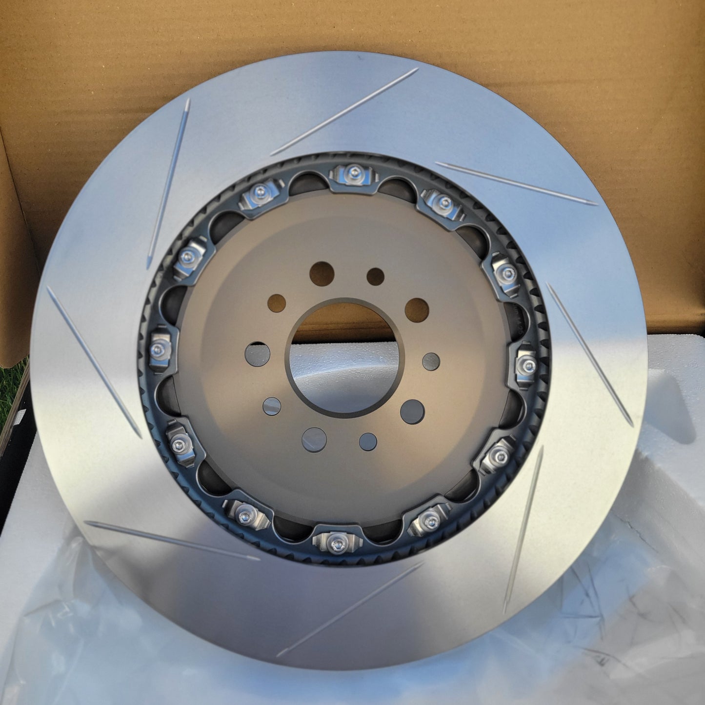PARAGON 2-PIECE FLOATING STEEL ROTORS (FRONT PAIR) - GIULIA/STELVIO QV