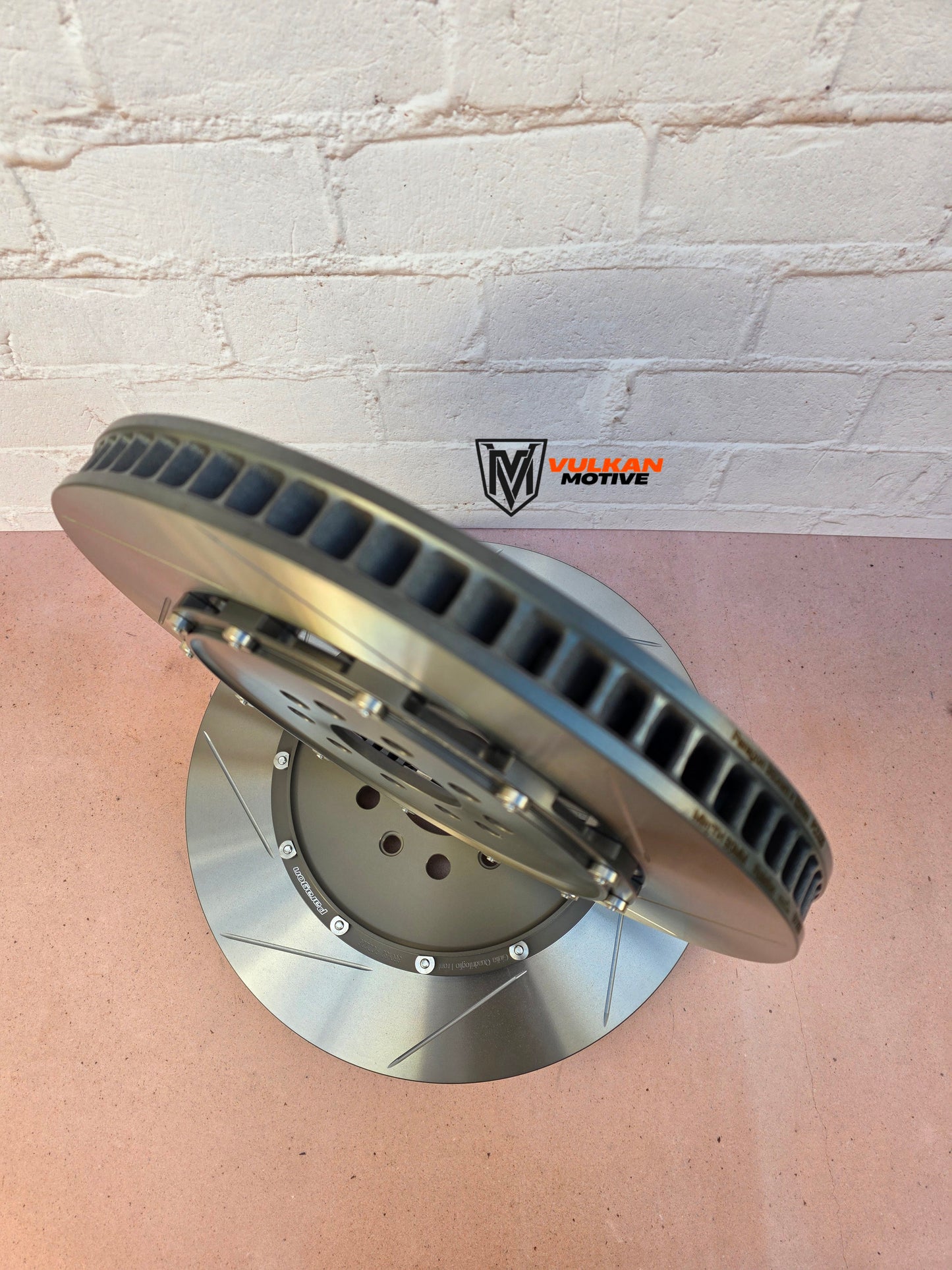 PARAGON 2-PIECE FLOATING STEEL ROTORS (FRONT PAIR) - GIULIA/STELVIO QV