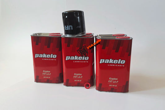 OIL CHANGE KIT - ALFA ROMEO GIULIA/STELVIO 2.0L; PAKELO 5W-30