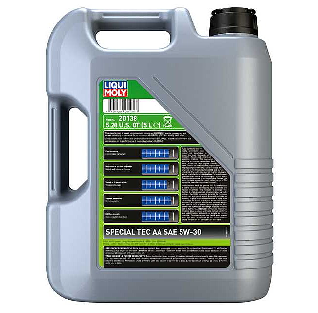 LIQUI MOLY SPECIAL TEC AA 5W-30 OIL SERVICE KIT - ALFA ROMEO GIULIA/STELVIO (2.0L)