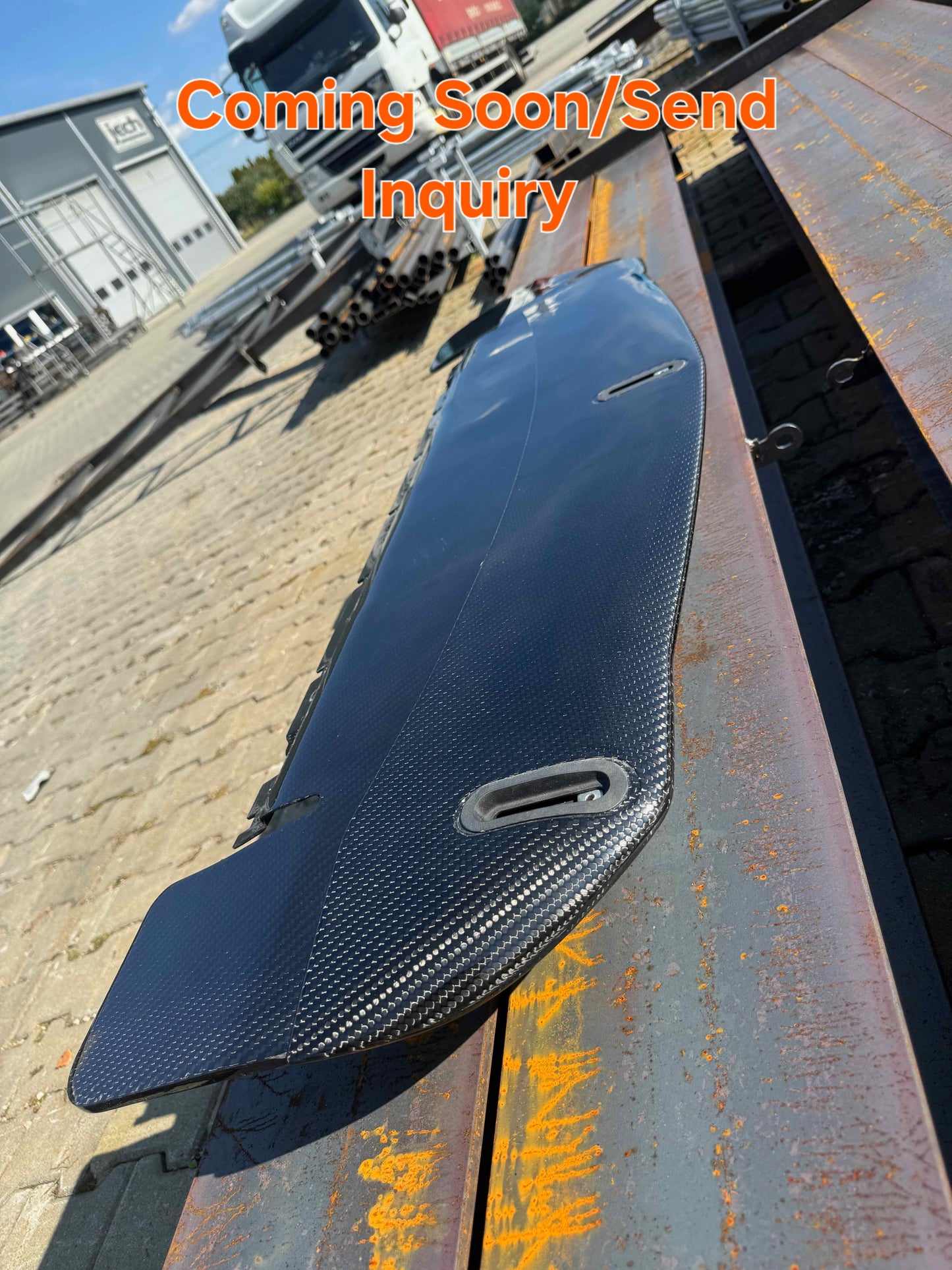 ALFA ROMEO GIULIA GTA/GTAm CARBON FIBER FRONT SPLITTER - HIGH QUALITY ONE TO ONE DIMENSIONS TO OEM