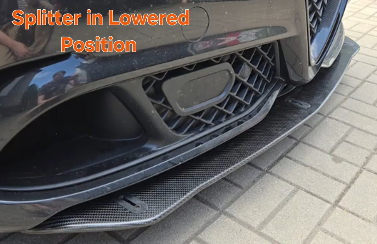 ALFA ROMEO GIULIA GTA/GTAm CARBON FIBER FRONT SPLITTER - HIGH QUALITY ONE TO ONE DIMENSIONS TO OEM