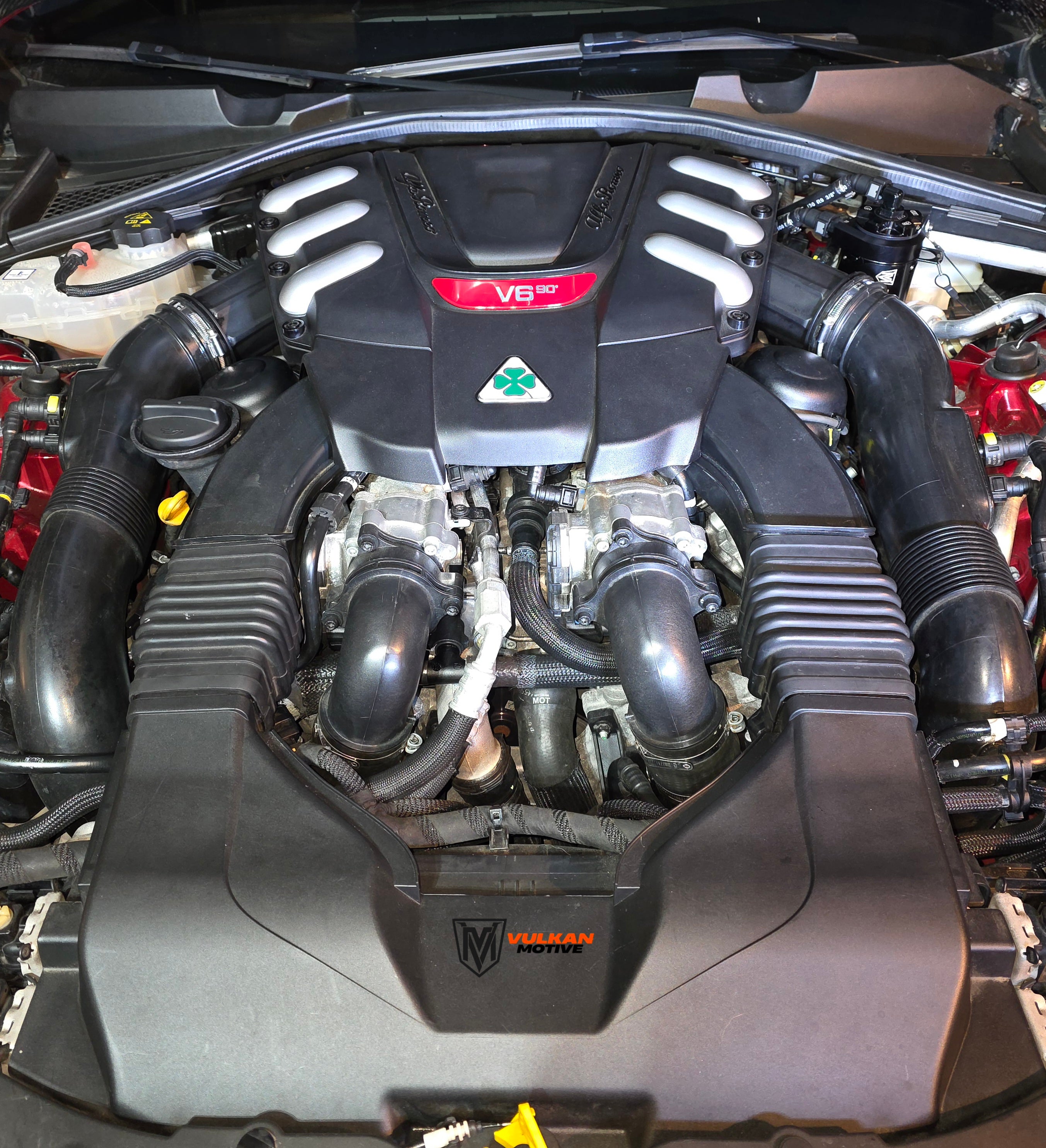 OIL CATCH CAN - ALFA ROMEO GIULIA 2.9L – Vulkan Motive