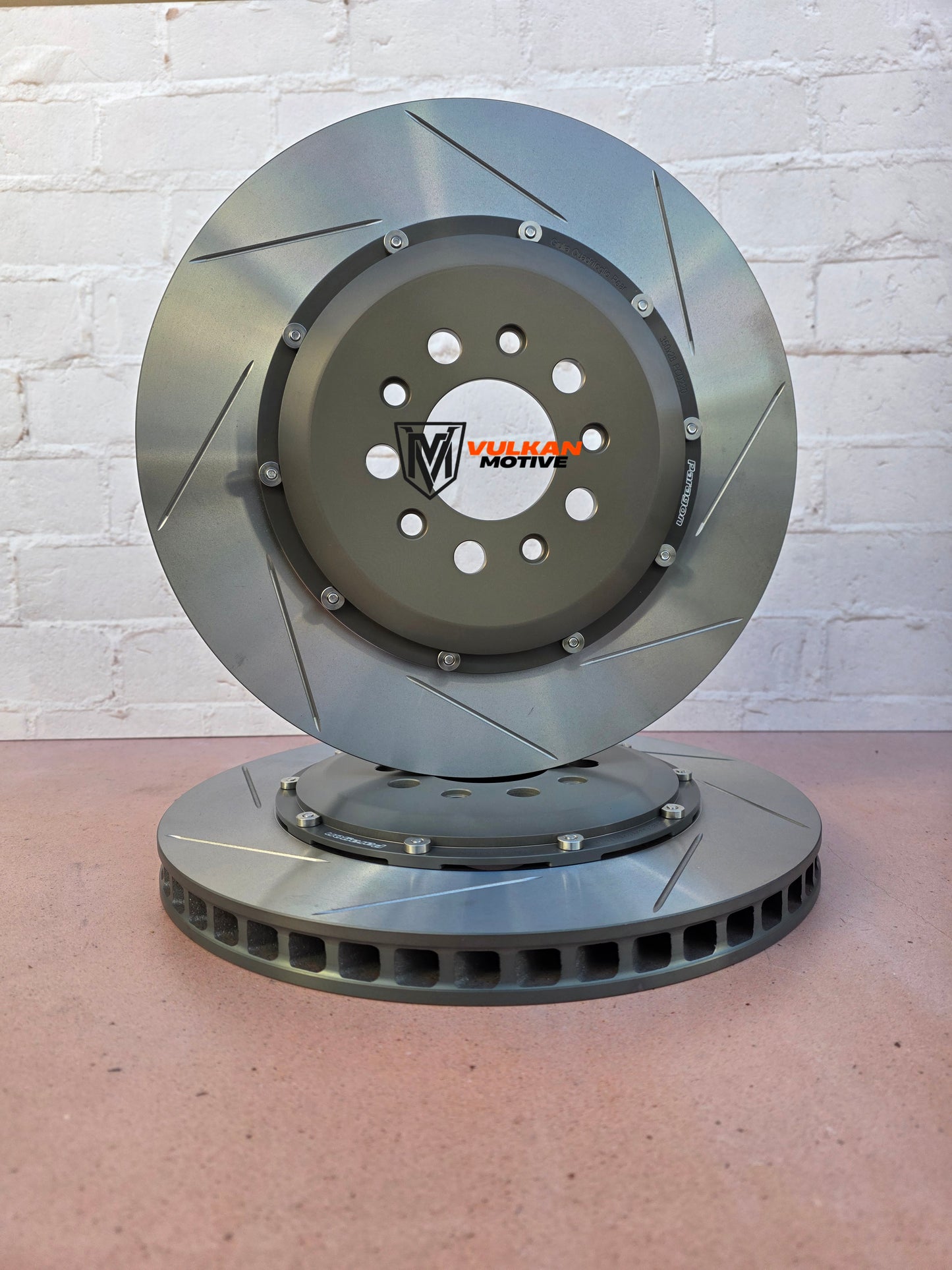 PARAGON 2-PIECE FLOATING STEEL ROTORS (REAR PAIR) - GIULIA/STELVIO QV