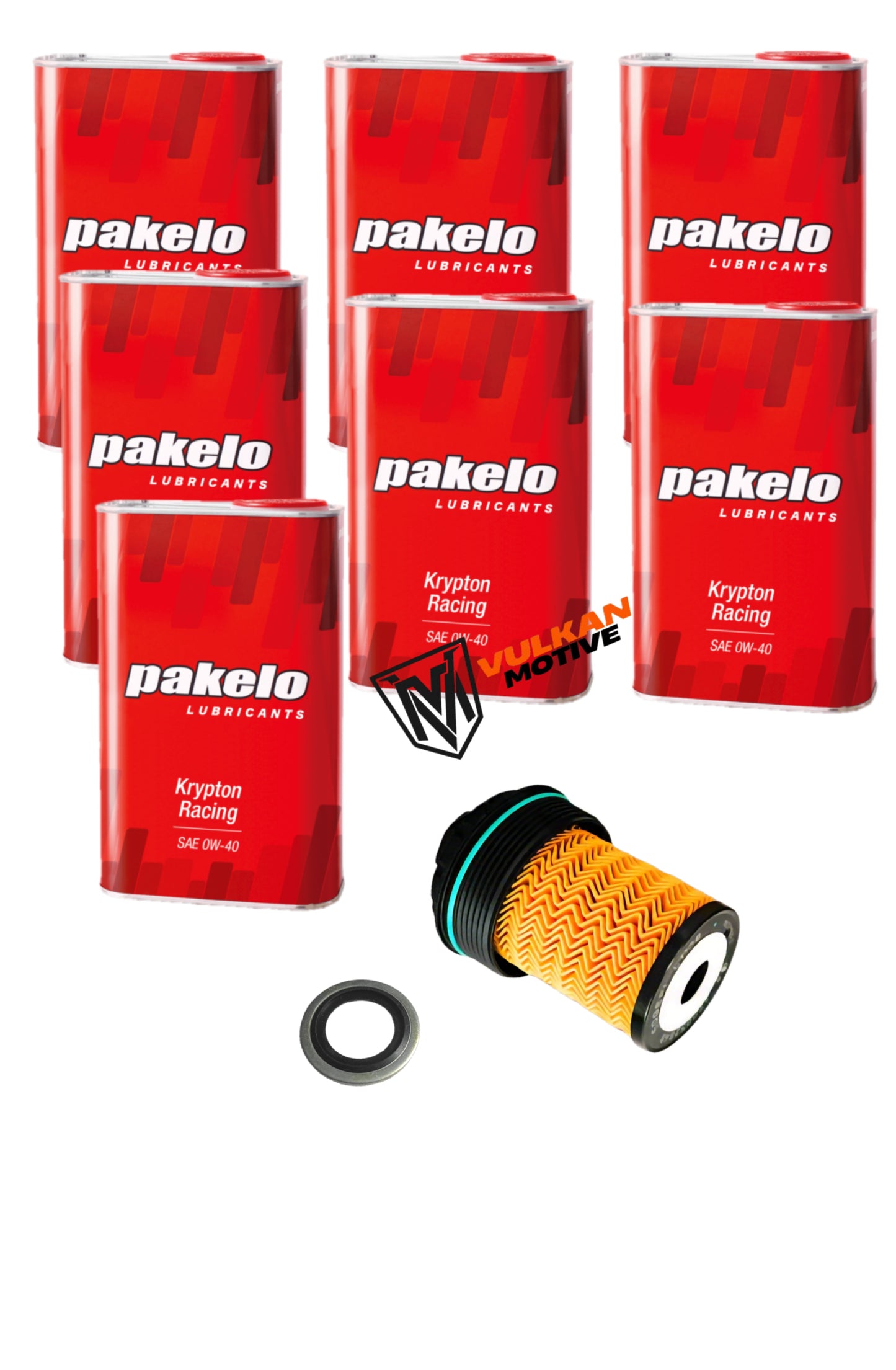 OIL CHANGE KIT 0W-40 - ALFA ROMEO GIULIA/STELVIO 2.9L QUADRIFOGLIO